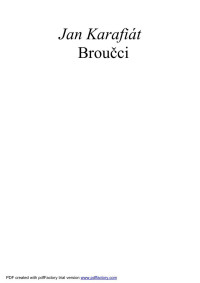 Karafiát — Broučci