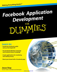 Stay, Jesse — Facebook Application Development for Dummies