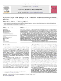 P.E. Boahene — Hydrotreating of coker light gas oil on Ti-modified HMS supports using Ni/HPMo catalysts