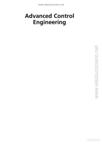 Ronald Burns — Advanced Control Engineering, 1a. Ed.