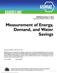 ASHRAE — ASHRAE Guideline 14 2014