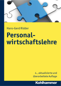 Hans-Gerd Ridder — Personalwirtschaftslehre