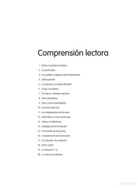 Editorial Santillana — Fichas de compresión lectora (2009). Ayuda para profesores