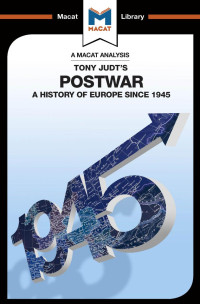 Tony Judt's — Postwar