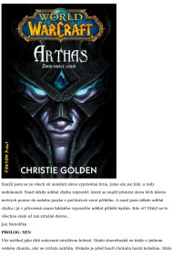 Windows User — World of Warcraft 3 - Golden, Christie - Arthas