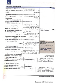 Author Not Known — Spam: 2 page scan of for French - Arabic