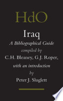 Heather Bleaney, Roper, Peter Sluglett — Iraq