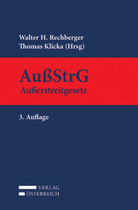 Walter Rechberger;Thomas Klicka; — Auerstreitgesetz