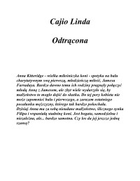 Linda Cajio — Odtrącona