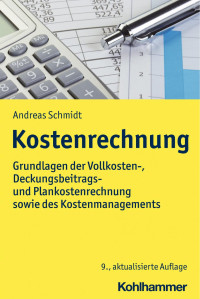 Andreas Schmidt — Kostenrechnung