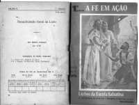 lição escola sabatina 1975 - 3º trimestre parte 1 - A fé em ação — lição escola sabatina 1975 - 3º trimestre parte 1 - A fé em ação