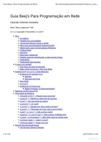 Brian Hall — Guia Beej's Para Programação em Rede em C/C++