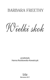 Barbara Freethy — Wielki skok