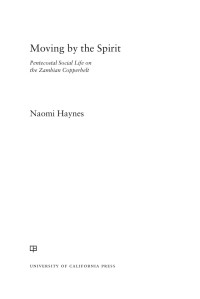 Haynes, Naomi; — Moving by the Spirit