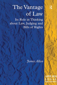 James Allan — The Vantage of Law