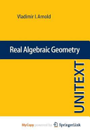 Vladimir I. Arnold — Real Algebraic Geometry