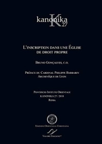 Bruno Gonçalves — L’inscription dans une Église de droit propre