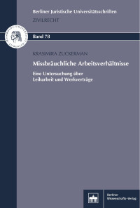 Krasimira Zuckerman — Missbräuchliche Arbeitsverhältnisse