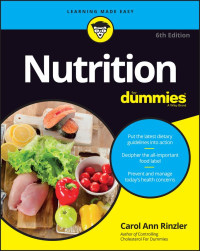 Carol Ann Rinzler — Nutrition For Dummies