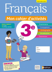 Cécile de Cazanove, Pierre-Alain Chiffre, Anne Revert — Français - Mon cahier d'activités 3e