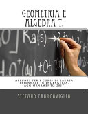 Stefano Francaviglia — Geometria E Algebra T.