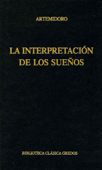 Artemidoro; — La interpretacin de los sueos