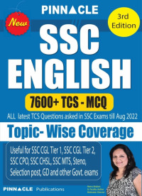 Neeru Madam — SSC English TCS 7600+ MCQ Topic Wise Book with the detailed explanation I Neeru Madam