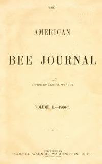 Unknown — American bee journal