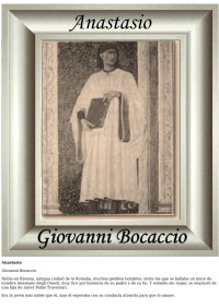 Giovanni Boccacii — Anastasio