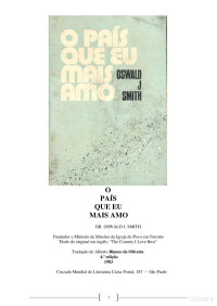 Oswald J. Smith — O País Que eu Mais Amo