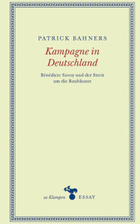 Patrick Bahners — Kampagne in Deutschland