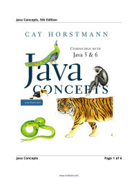 www.it-ebooks.info — Java Concepts for Java 5 and 6 5th Edition