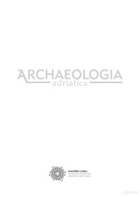 coll — Archaeologica Adriatica