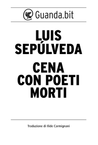 Luis Sepúlveda — Cena con poeti morti