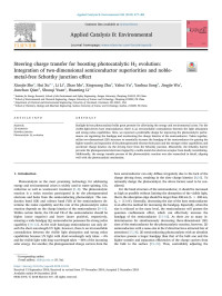 Xiaojie She & Hui Xu & Li Li & Zhao Mo & Xingwang Zhu & Yahui Yu & Yanhua Song & Jingjie Wu & Junchao Qian & Shouqi Yuan & Huaming Li — Steering charge transfer for boosting photocatalytic H2 evolution_ Integration of two-dimensional semiconductor superiorities and noble-metal-free Schottky junction effect