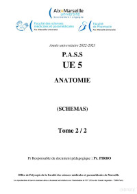 Université Aix-Marseille — Basse anatomie - PASS UE5 - Partie 2