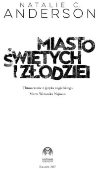 xxx — Miasto swietych i złodziei