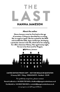 Hanna Jameson — The Last