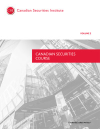 CSI — Canadian Securities Course: Volume 2