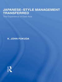 Fukuda, K. John — Japanese-Style Management Transferred