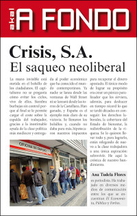 Tudela Flores, Ana; — Crisis S.A.