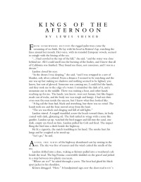 Lewis — Microsoft Word - kings_print.doc
