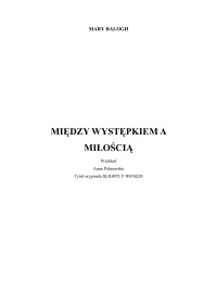 04 Między występkiem a miłością — Balogh Mary