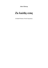 Za kazda cene (SCAN-dal 785) — Gilstrap John - Za kazda cene (SCAN-dal 785)