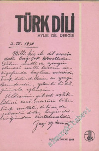 Kolektif — Türk Dili - Aylık Fikir ve Edebiyat Dergisi Cilt:48 Sayı 385-396