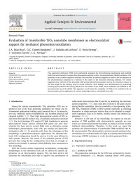 J.A. Díaz-Real & G.C. Dubed-Bandomo & J. Galindo-de-la-Rosa & E. Ortiz-Ortega & J. Ledesma-García & L.G. Arriaga — Evaluation of transferable TiO2 nanotube membranes as electrocatalyst support for methanol photoelectrooxidation