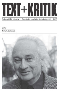 Martin Rehfeldt — TEXT+KRITIK 206 - Ernst Augustin