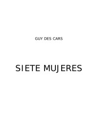 Guy des Cars — Siete mujeres