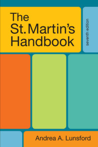 Andrea A. Lunsford — The St. Martin's Handbook