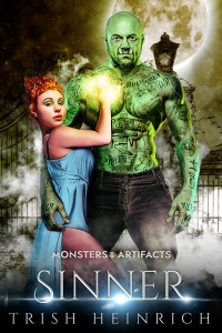 Trish Heinrich — Sinner: An Orc Bodyguard Monster Romance (Monsters & Artifacts Book 4)